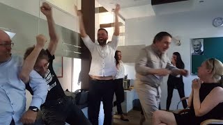 Arkady Babchenkos Colleagues Celebrate Announcement That Hes Alive [upl. by Asle989]