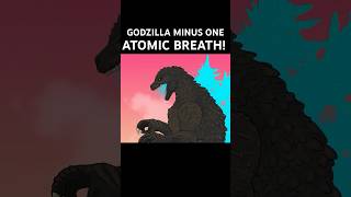 Godzilla Minus One Atomic Breath godzilla animation kong [upl. by Falo]