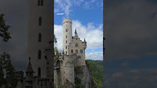 Einmalig Schloß Neuschwanstein LIGHT  Schloss Lichtenstein  Castle Schwäbische Alb shorts [upl. by Elga]