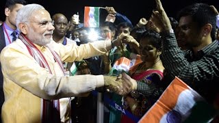 Narendra Modi begins Indian Ocean tour in Seychelles [upl. by Modla384]