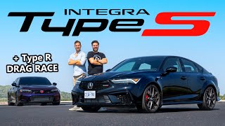 2024 Acura Integra Type S  Road Review Drag Race  Lap Time [upl. by Adnilreb]