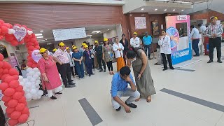 Flash Mob For CPR awareness at Accord Superspeciality Hospital [upl. by Llovera992]