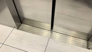 FAST DSC Thyssenkrupp Traction Elevator J High Rise  Lincoln Square S Office Tower  Bellevue WA [upl. by Aieka]