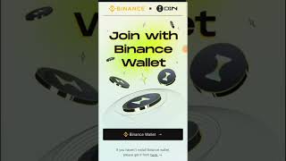 DIN Binance Web3 Airdrop Crypto AirdropBinance 375000 DIN Web3 Wallet Airdrop Guide [upl. by Christean]