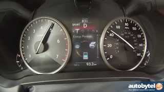 2015 Lexus NX 300h Hybrid AWD 060 MPH Test Video [upl. by Barkley]