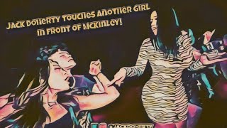 Jack Dohertys girlfriend McKinley gets upset after Jack touches that ss at the club kick [upl. by Mari82]