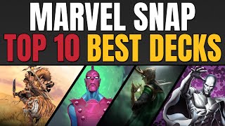 TOP 10 BEST DECKS IN MARVEL SNAP  Weekly Marvel Snap Meta Report 46 [upl. by Marne]