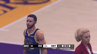 WARRIORS vs LAKERS FULL GAME HIGHLIGHTS  October 15 2024  2024 NBA Pre Season Highlights 2K25 [upl. by Hutchinson]