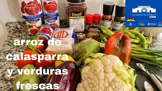 Arroz de Calasparra con verduras frescas de temporada [upl. by Arammahs]