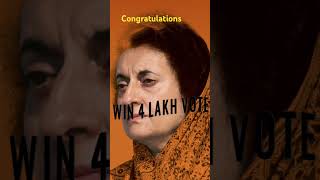 Priyanka Gandhi Wayanad bypoll result 4 laksh Congratulations [upl. by Lehplar]