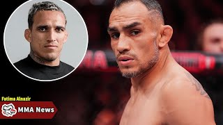 MMA News Latest Charles Oliveira reacts to Tony Fergusons halfhearted semiretirement at UFC [upl. by Dorella]