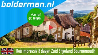 BOLDERMAN EXCURSIEREIZEN 8daagse busreis ZuidEngeland Bournemouth [upl. by Chariot856]