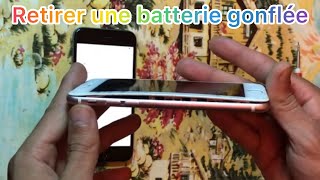 Comment retirer une batterie iPhone 🔋gonflée et éviter une explosion Votre sécurité avant tout 😱 [upl. by Annaiviv]