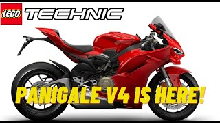 Lego Technic Ducati Panigale Is Here [upl. by Orfurd296]