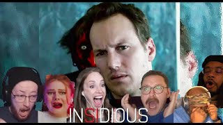 INSIDIOUS  Demon Face Scene  Best Reactions Compilation [upl. by Ynove186]