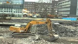 Video von der alten Mercatorhalle und vom Abriss [upl. by Ecirtnahc598]