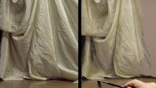 How to Paint Fabric  Painting Demonstration [upl. by Barnum]