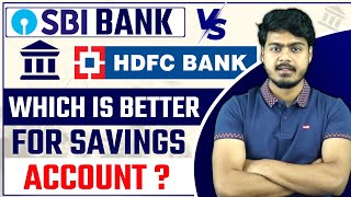 HDFC Bank vs SBI Savings Account Comparison  Which is Better for Account [upl. by Rasmussen]