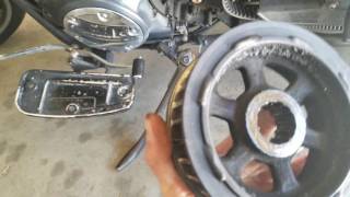 V Star 950 drive pulley problem [upl. by Jackson]