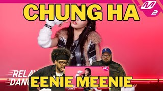 Chung Ha  Eenie Meenie Relay Dance Reaction [upl. by Rafiq927]