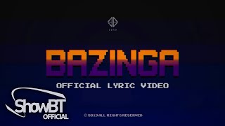 SB19 BAZINGA  OFFICIAL LYRIC VIDEO [upl. by Lahcim]