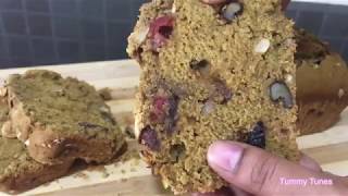 Whole Wheat Fruit N Nut Loaf Cake  Eggless and no refined sugar  100 healthy [upl. by Auliffe831]