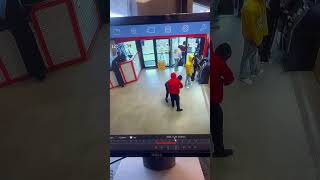 Gun drop in mall gun security atlanta drama enforcement laugh teens watch [upl. by Inanak]