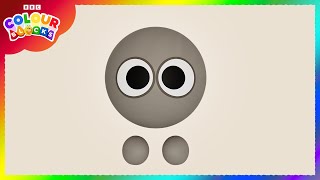 Shades of Grey 2 🖤🎨  Meet colour Grey  Full episodes Compilation for Kids  Colourblocks [upl. by Lynnet]