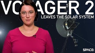 Voyager 2 Leaves the Solar System [upl. by Aslam78]