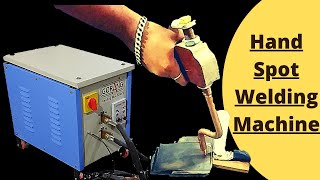 Hand Spot Welding Machine Single Side Spot Welding Cable Spot Welding Gun Type Spot Welding [upl. by Orel]