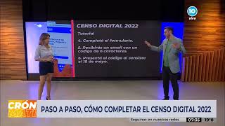 Tutorial Censo digital 2022 ¿cómo completar el formulario web [upl. by Aylmar]