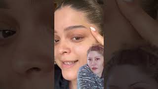 reacionando a tutoriales maquillajes flowers makeup makeuptutorial maquillaje maquillalia [upl. by Natsirc]