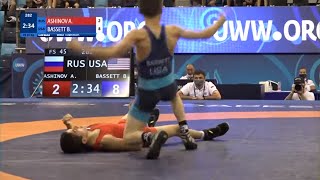 Bo Bassett brings home 🥇 at the Cadet World Championships [upl. by Retsevel]