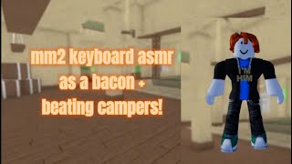 creamy keyboard asmr  beating campers Murder mystery 2 [upl. by Fielding471]