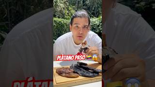 Plátano paso 🍌 una receta tradicionalmente deliciosa 😱🇨🇴 [upl. by Steffane566]