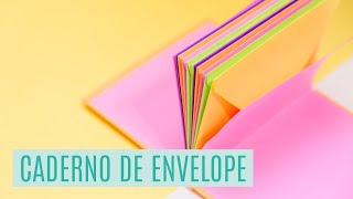 Caderno com MIOLO DE ENVELOPES usando a nova ferramenta da Amarellus  DATAS E PROJETOS [upl. by Lilllie]