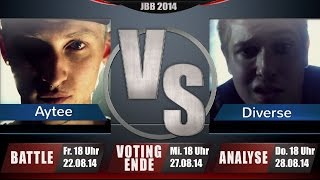 JBB 2014 8telFinale 48 RR  Aytee vs Diverse ANALYSE  Teil 2 [upl. by Pavior]