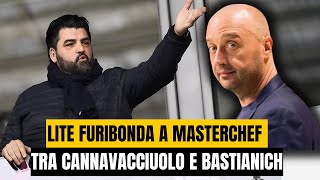 FUOCO E FIAMME A MASTERCHEF LITE FURIOSA TRA CANNAVACCIUOLO E BASTIANICH [upl. by Christalle796]