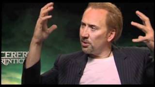 The Sorcerers Apprentice  Interview with Nicolas Cage [upl. by Htrowslle]