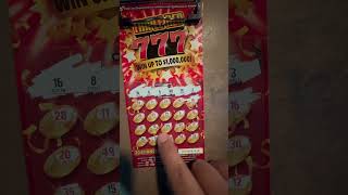 TRIPLE RED 777 🎉😱🎉calottery casino calilottery [upl. by Allevon]