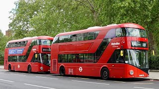 London Buses  Route 189  Brent Cross to Marble Arch [upl. by Hailey504]