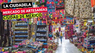 El Mercado De Artesanías La Ciudadela  Ciudad de México [upl. by Enylekcaj]