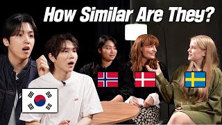 Can Nordic Countries Understand Each Other l Norway Sweden Denmark l FT WOOSEOK KINO [upl. by Ellenig]