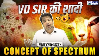 NEET Chemistry  Concept Of Spectrum 😎  Excitation And DeExcitation Electron 🤔❓  By VD Sir [upl. by Eiveneg]