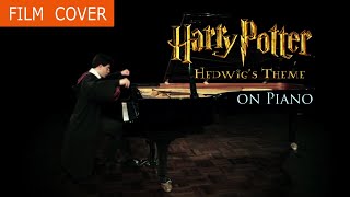 Harry Potter plays Hedwigs Theme on piano  David Pasqualini [upl. by Gorges549]