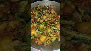 Mix veg mushroom sabji recipe youtubeshort food [upl. by Eenehs]