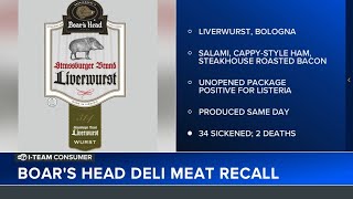 Boars Head deli meat recalled amid multistate listeria outbreak [upl. by Simeon724]