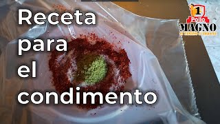 RECETA para condimento [upl. by Enileuqcaj]