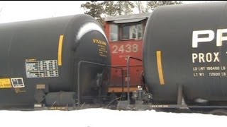 CN Train Spotting RARE CN C449WL 2519 Leading amp Passing CN C408M 2438 At Jasper AB [upl. by Puglia76]