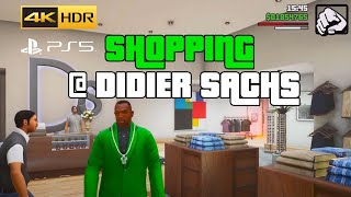 SHOPPING AT DIDIER SACHS GTA San Andreas – The Definitive Edition  Remastered  4K60FPS on PS5 [upl. by Meekah]